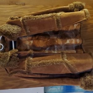 Vintage Avanti 100% leather coat size medium